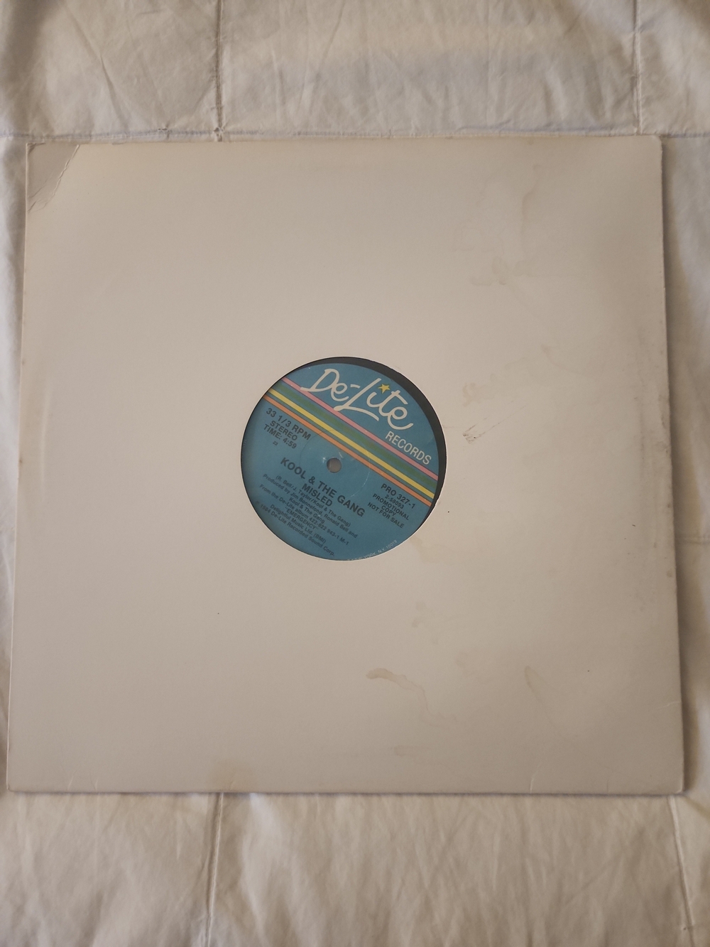 Kool & The Gang 12" Vinyl Single MISLED -- Never Played Secret Stash